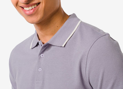 men's polo purple