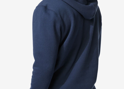 men's sweatshirt with hood dark blue