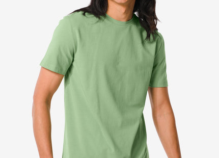 men's t-shirt regular fit o-neck green