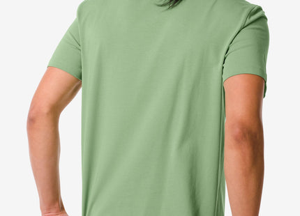 men's t-shirt regular fit o-neck green