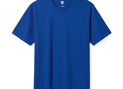 men's t-shirt relaxed fit o-neck blue