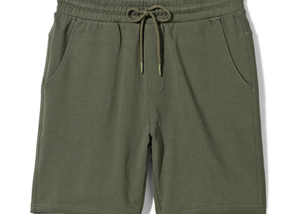 men's sweat shorts green