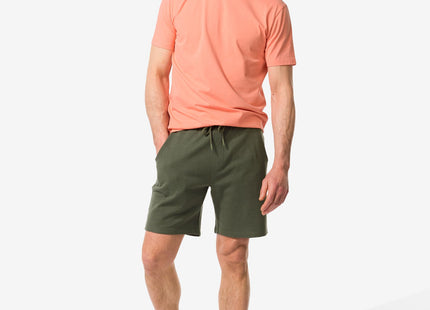 men's sweat shorts green