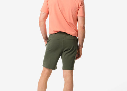 men's sweat shorts green