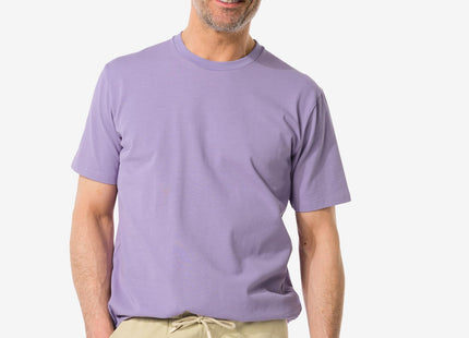 men's t-shirt relaxed fit purple