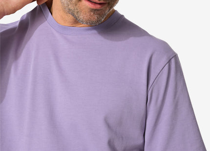 men's t-shirt relaxed fit purple