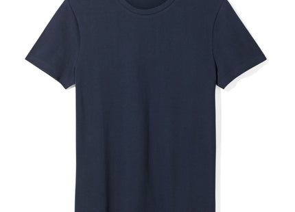 men's t-shirt piqué dark blue