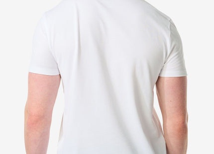 men's t-shirt piqué white