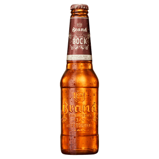 Brand Dubbelbock bier fles