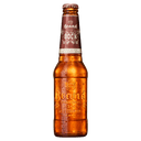 Brand Dubbelbock bier fles
