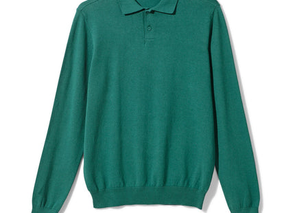 men's polo knitted green