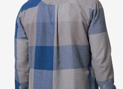 men's shirt checks blue