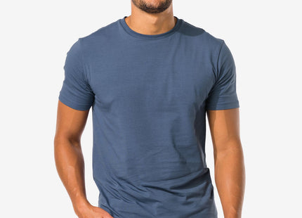 heren t-shirt blauw