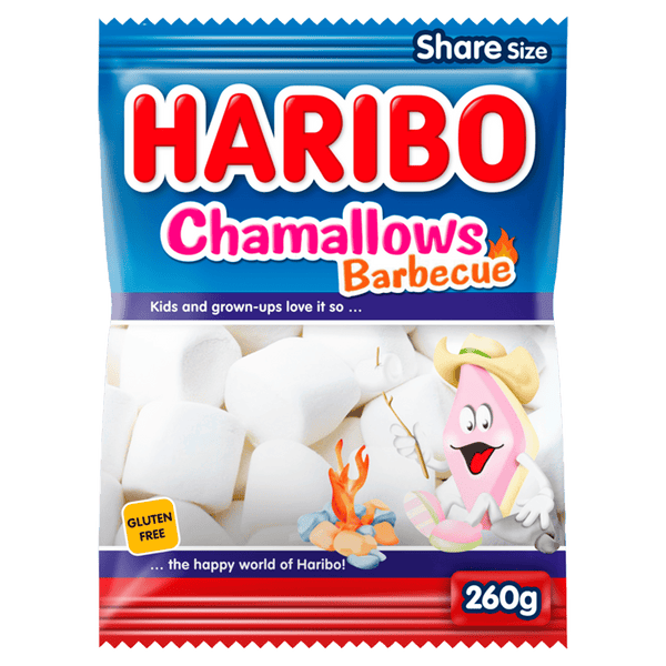 Haribo Chamallows Barbecue Marshmallows