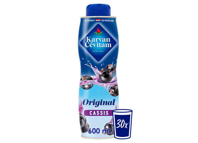 Karvan Cévitam Original cassis siroop