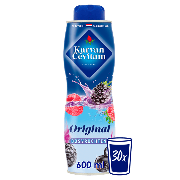 Karvan Cévitam Original forest fruit syrup