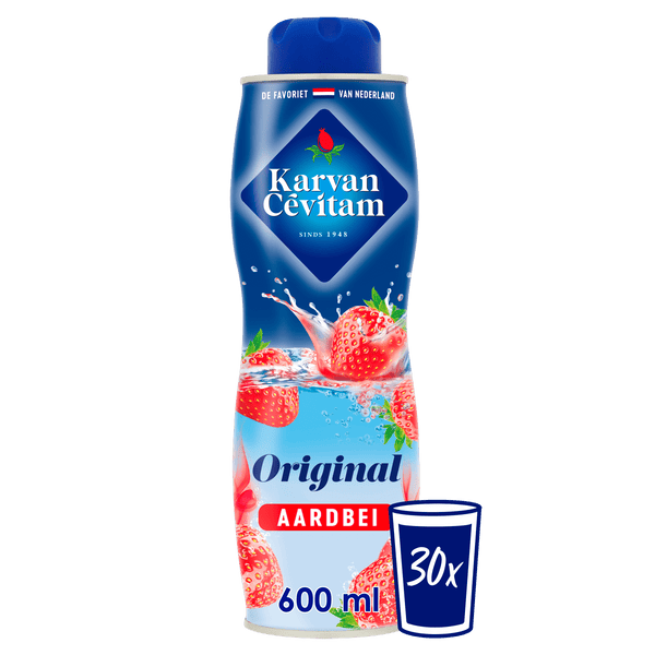 Karvan Cévitam Original strawberry syrup