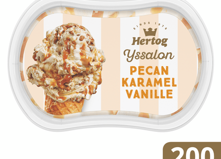 Hertog IJssalon mini pecan karamel