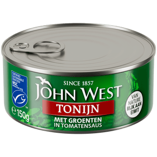 John West Tonijnstukken met groente