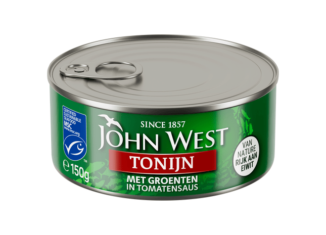 John West Tonijnstukken met groente