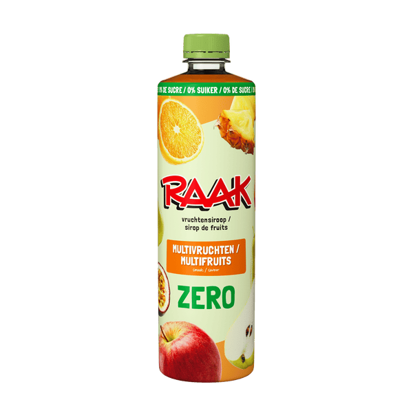 Raak Vruchtensiroop multivruchten zero