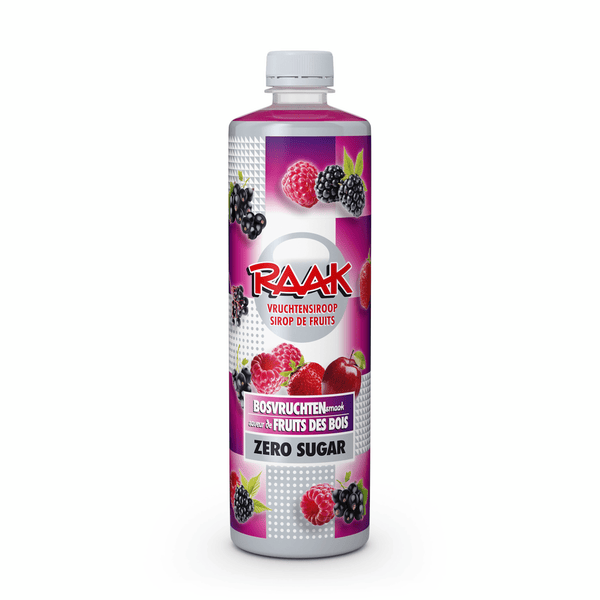 Raak Fruit Syrup Forest Fruits Zero
