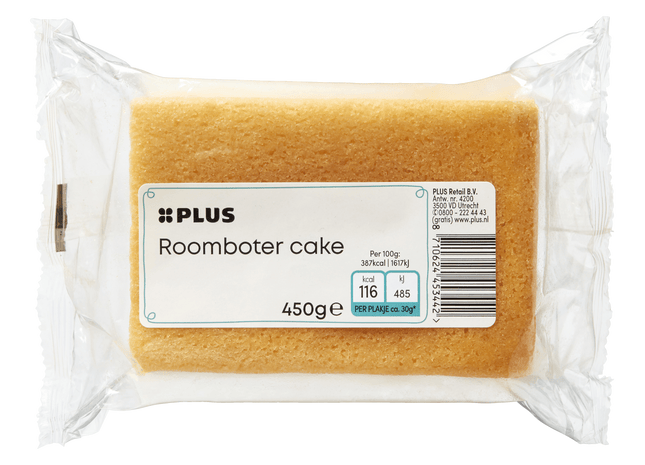 Naturel cake roomboter