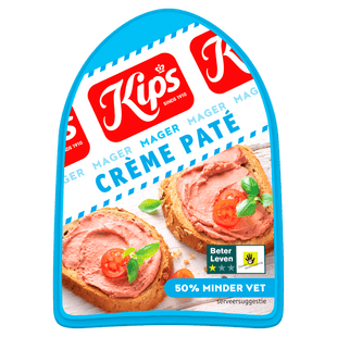 Kips Magere smeerpaté creme