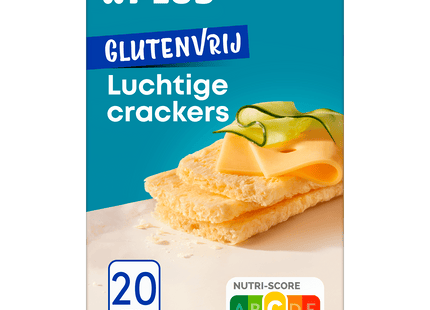 Glutenvrije luchtige crackers