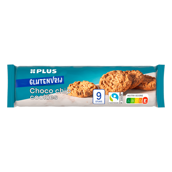 Glutenfreie Schoko-Cookie-Kekse mit Schokostückchen