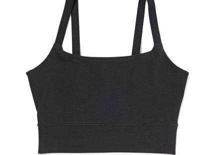 non-preformed top without underwire ultimate comfort black