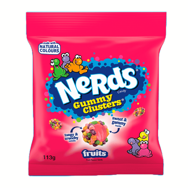 Nerds Gummy clusters fruits