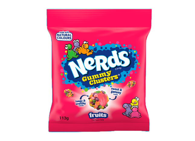 Nerds Gummy clusters fruits