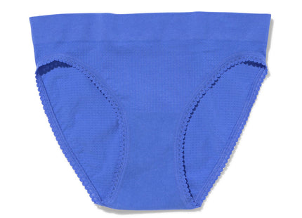 women's briefs texture seamless cobalt blue