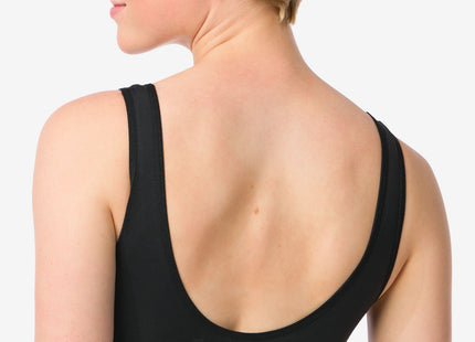 preformed top without underwire seamless black