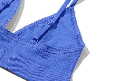 bralette texture seamless cobalt blue