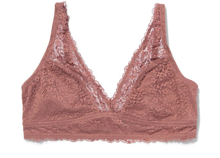 bralette lace light brown