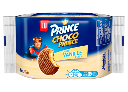 Lu Prince Choco cookies chocolate vanilla