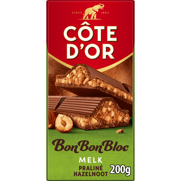 Côte d'Or BonBonBloc Haselnusspraline