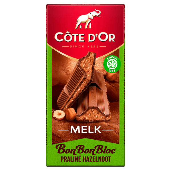 Côte d'Or BonBonBloc Haselnusspraline