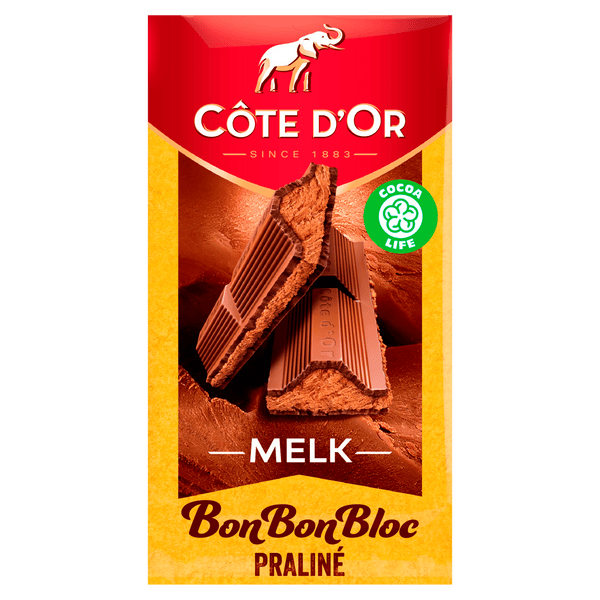 Côte d'Or BonBonBloc Praline Melk