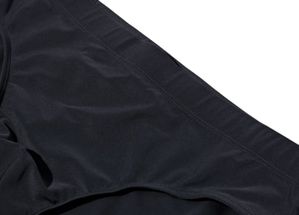 men's swim briefs black