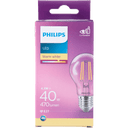 Philips LED-Glühfadenlampe 40W E27 Verpackung