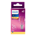 Philips LED-Filament-Kugellampe 25W E14 Box