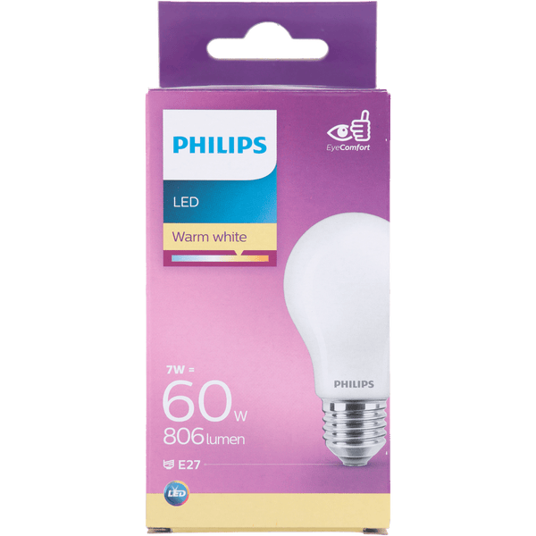 Philips LED-Glühbirne 60W E27