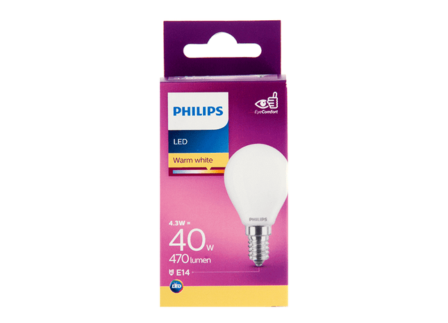 Philips LED-Kugel 40W E14