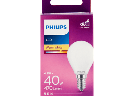 Philips LED ball 40W E14