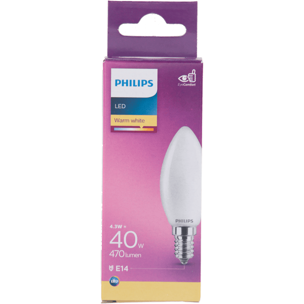 Philips LED candle 40W E14
