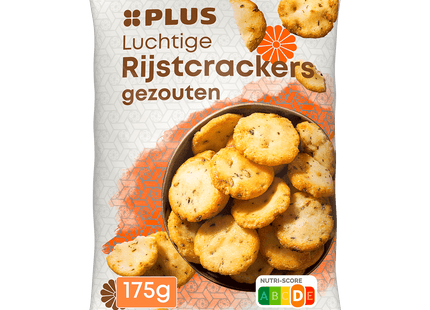 Airy rice crackers