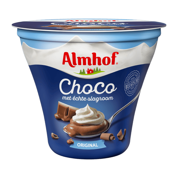 Almhof Chocolate with whipped cream original